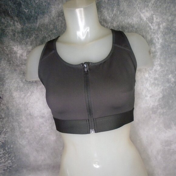 Fabletics Sports Bra, Recent Style, High Impact, Dark Gray, M - Picture 8 of 10